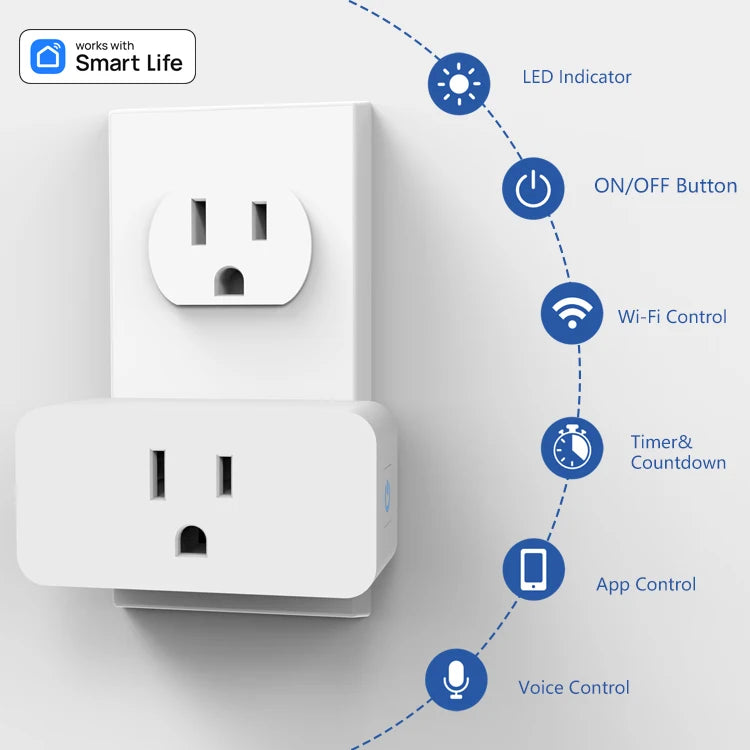 Tuya WiFi Smart Plug 16A