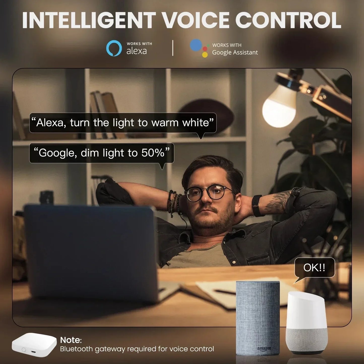 TNCE Tuya E27 Smart Bulb Bluetooth/WIFI