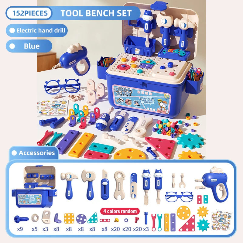 Kids Building Tools Box