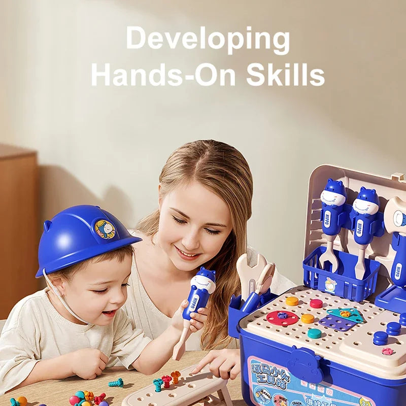 Kids Building Tools Box