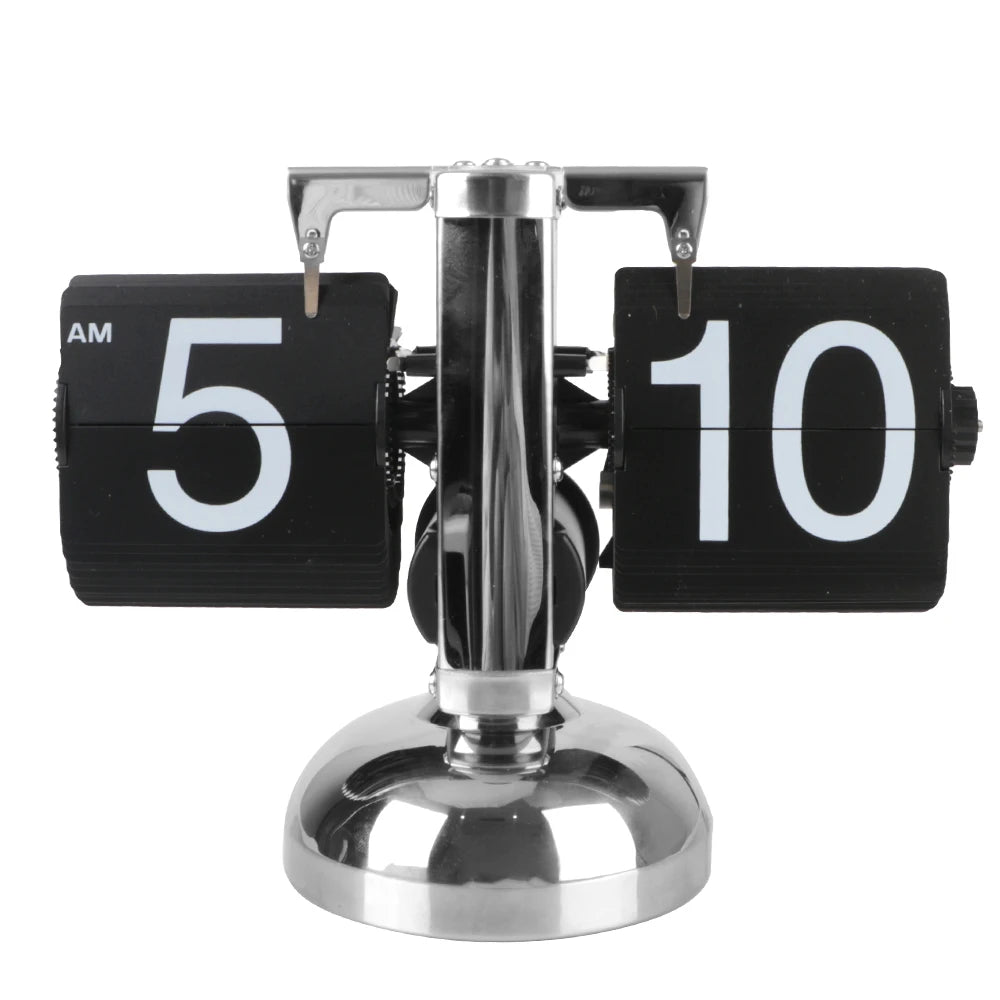 Desktop Retro Clock Auto Flip