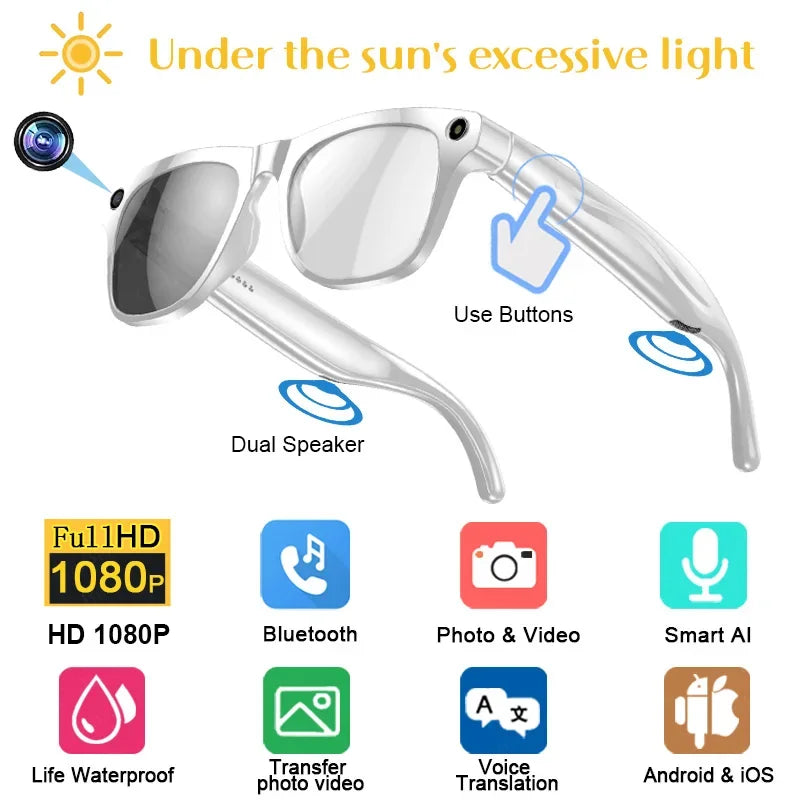 1080P HD Smart Glasses