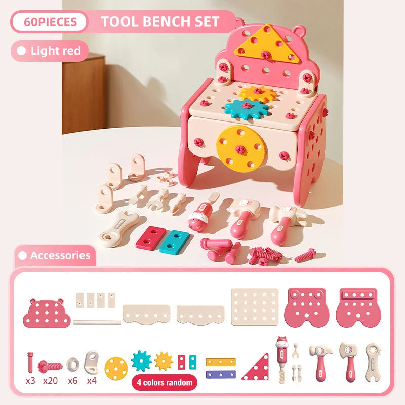 Kids Building Tools Box