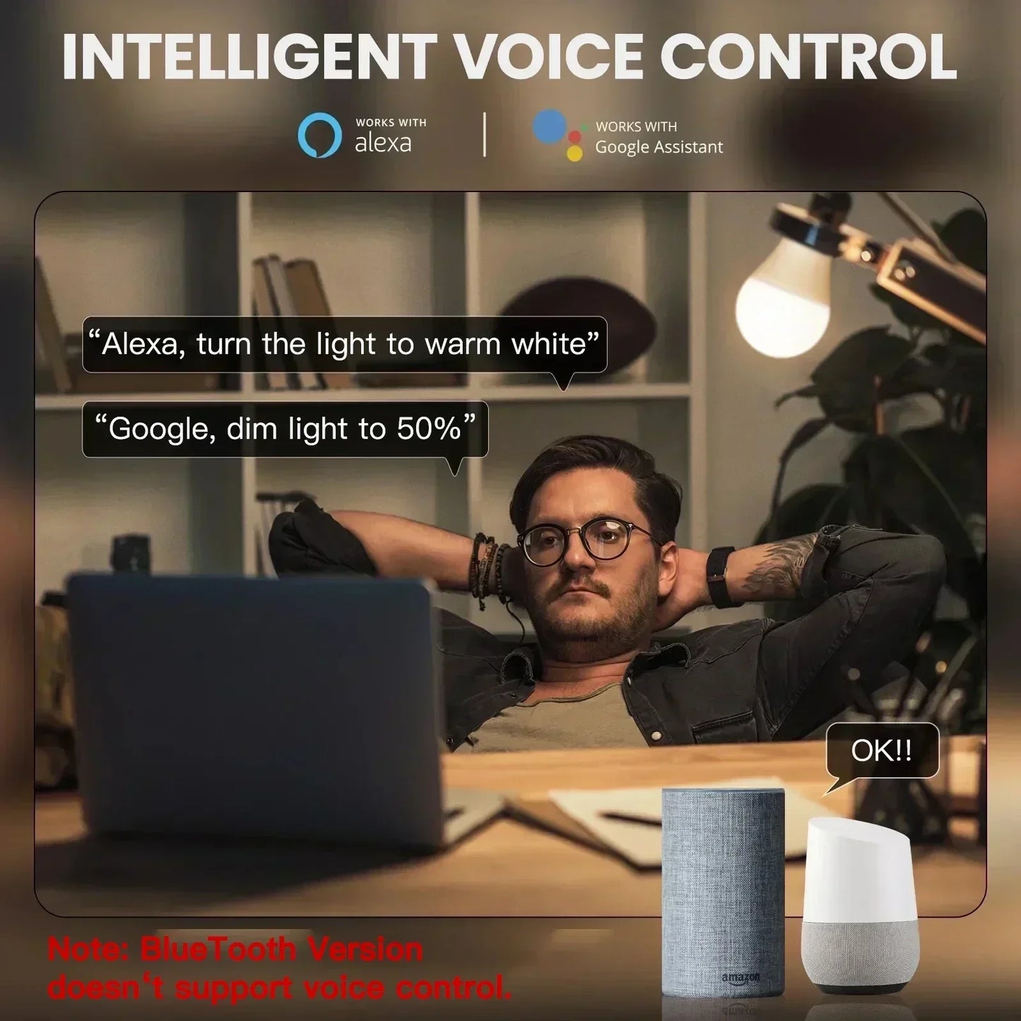 TNCE Tuya E27 Smart Bulb Bluetooth/WIFI