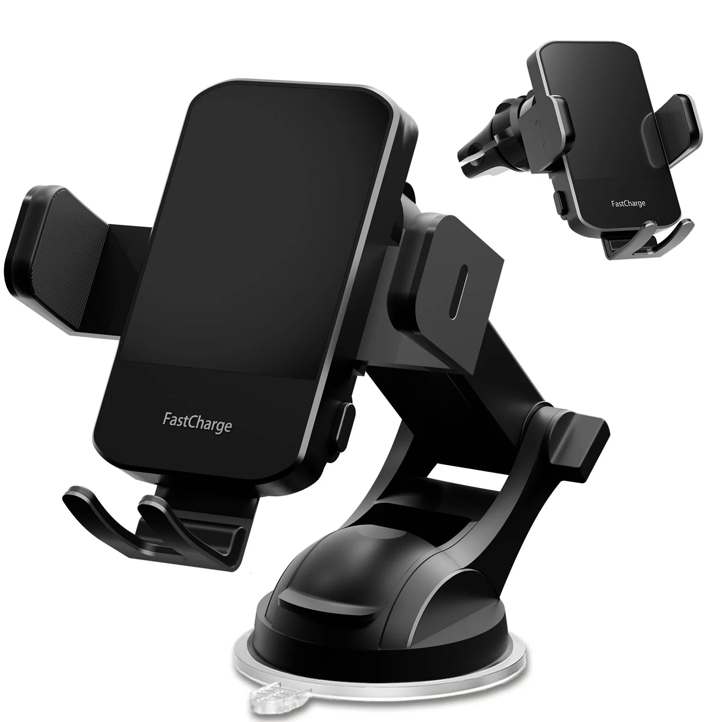 Wireless Fast Car Charger Phone Holder  For IPhone 16 15 14 13 12 Pro Max 11 XR XS Samsung Galaxy
