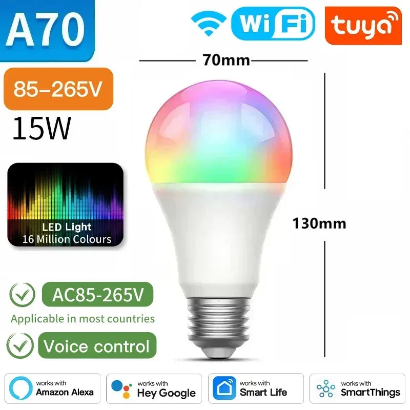 TNCE Tuya E27 Smart Bulb Bluetooth/WIFI