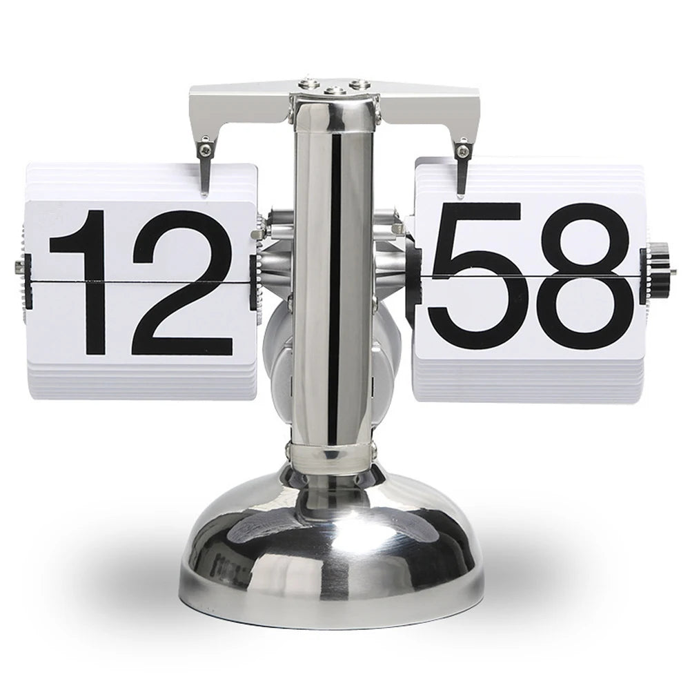 Automatically Page Turning Retro Flipping Clock
