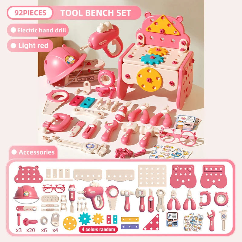 Kids Building Tools Box
