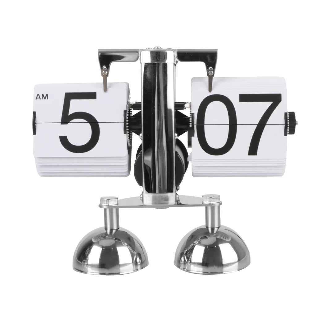 Desktop Retro Clock Auto Flip