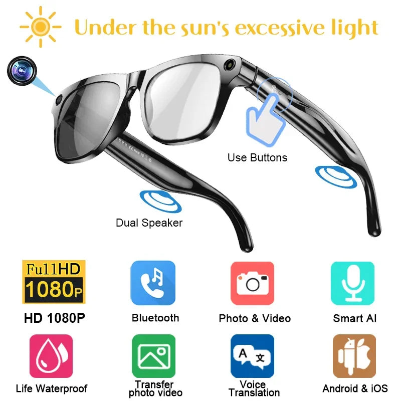 1080P HD Smart Glasses