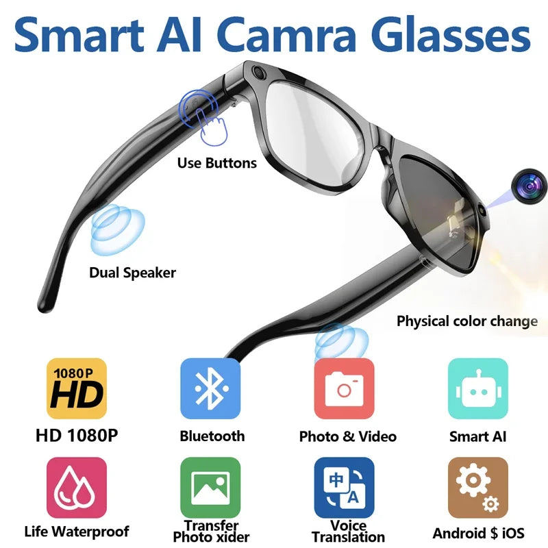 1080P HD Smart Glasses