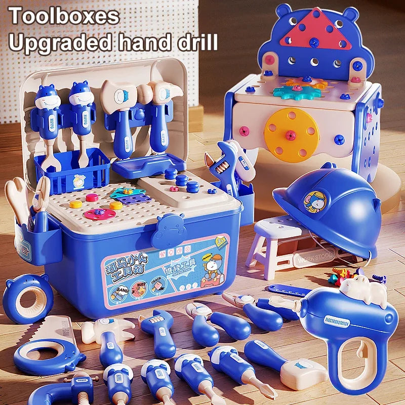 Kids Building Tools Box