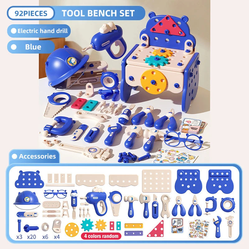 Kids Building Tools Box