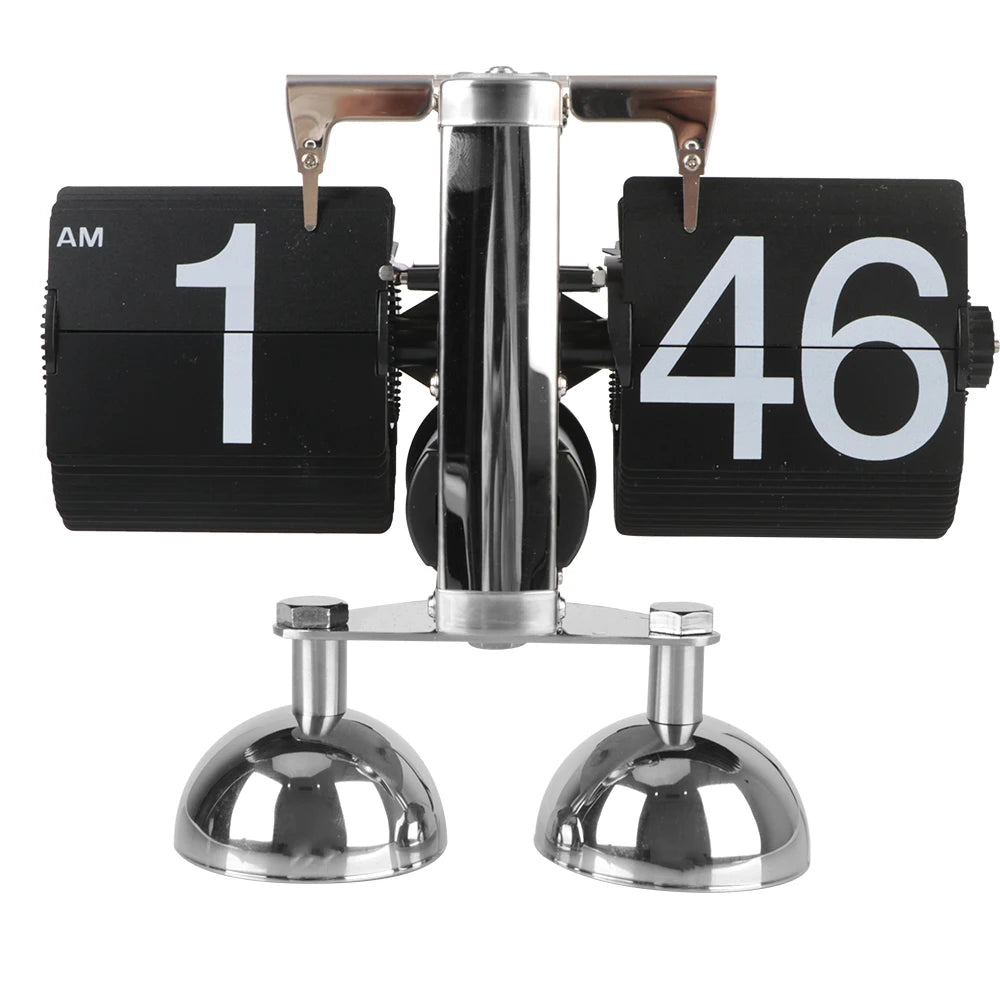 Desktop Retro Clock Auto Flip