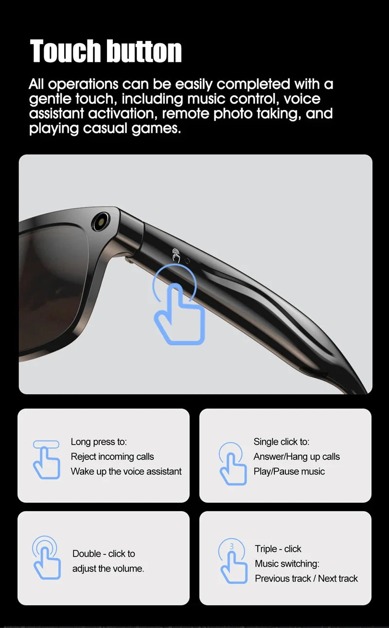 1080P HD Smart Glasses
