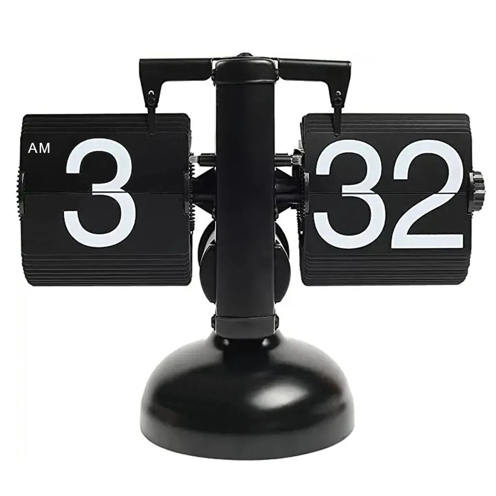 Automatically Page Turning Retro Flipping Clock