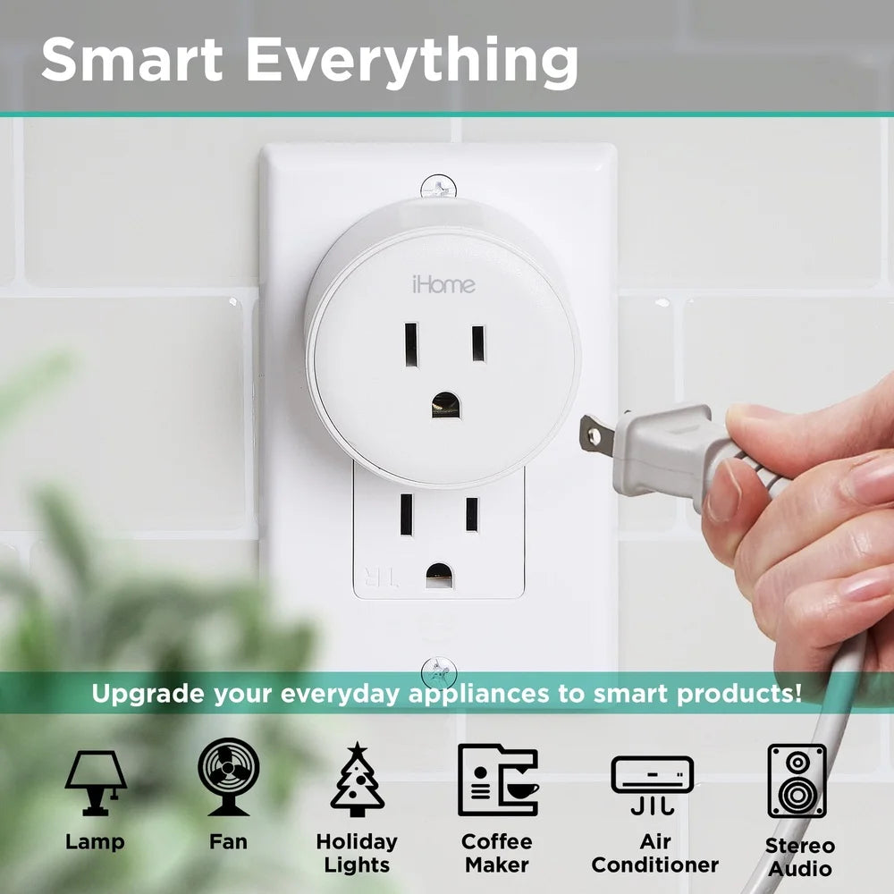 Smart Plug Wi-Fi Enabled Voice Control